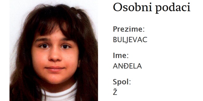 POMOZITE! Nestala je 16-godišnja Anđela