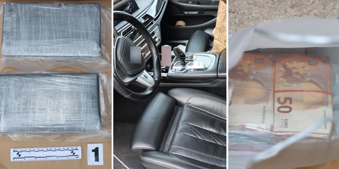 U centru Zagreba uhvaćen s četiri i pol kilograma kokaina, bježeći prouzročio prometnu nesreću