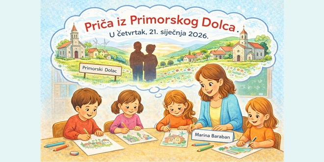 Priča iz Splitsko-dalmatinske županije: Primorski Dolac u dječjim crtežima