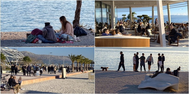 FOTO/VIDEO Sunčana nedjelja na prepunom Žnjanskom platou