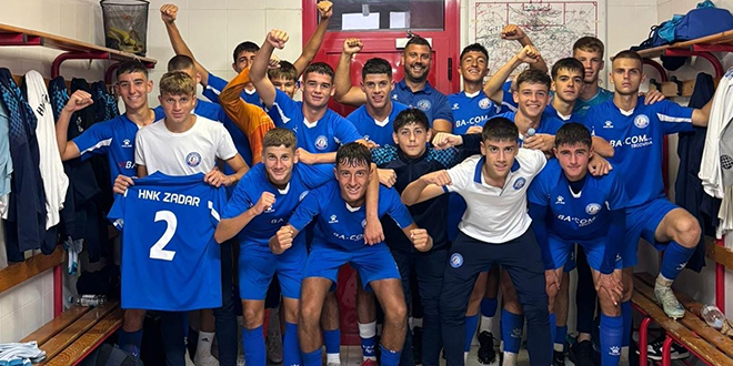 Zadrani su jesenski prvaci prve sezone Druge NL za kadete!