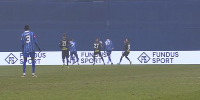 VIDEO: Bio je to veliki peh, a domaći su slavili pred samo 200 gledatelja