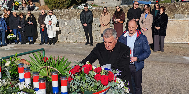 Obilježena godišnjica stradanja natporučnika HRZ-a Tomislava Baturine