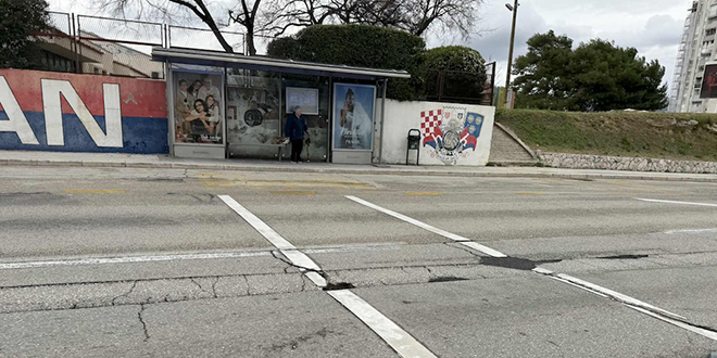 RUPE I ZAKRPE Krateri na opasnoj splitskoj prometnici. Zašto izvođač radova ne asfaltira ceste u cijelosti?