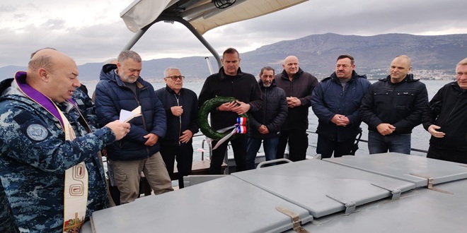 FOTO Obilježena 34. obljetnica pogibije pripadnika Hrvatske ratne mornarice