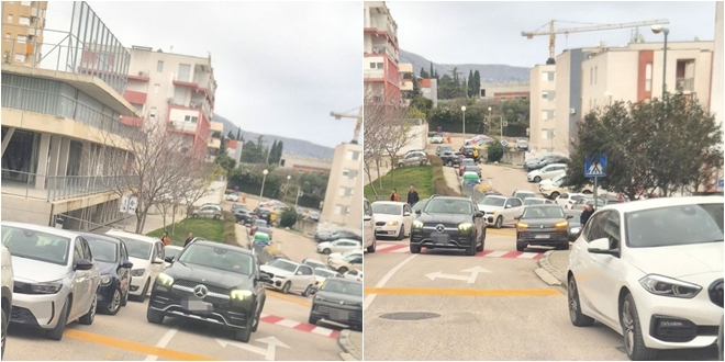 Nepropisno parkiranje kod OŠ Žnjan-Pazdigrad ugrožava sigurnost djece i stanara