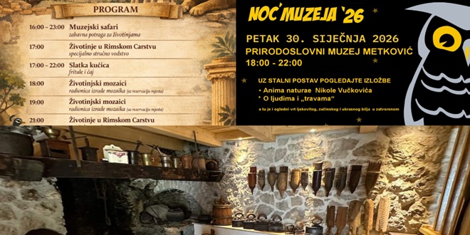 Noć muzeja u Metkoviću