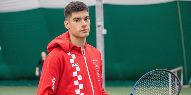 Počele pripreme za Davis Cup, Luka Mikrut prvi put u službenoj postavi