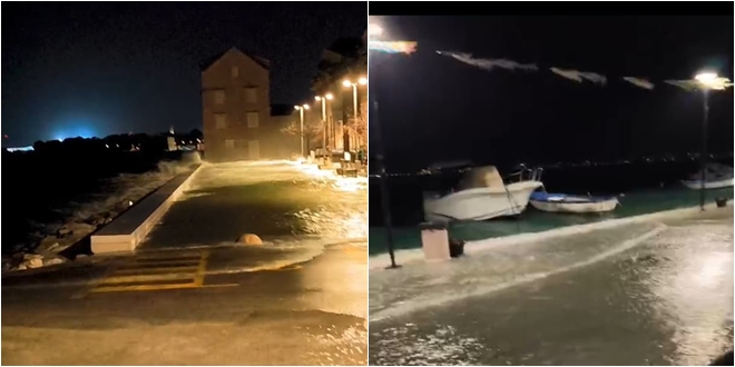 VIDEO Pogledajte nevrijeme u Kaštelima!